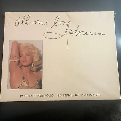 All My Love Madonna. Post Art Portfolio 6 Individual 11 By 14 Images 1991 • $35