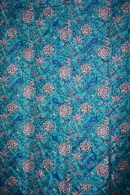 Vera Bradley Picnic / Beach Blanket Peacock Garden 67”x50” W/Carrying Handle NWT • $27.71