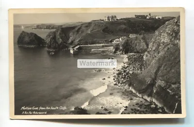 Mullion Cove From The South Cliffs - C1950's Cornwall Real Photo Postcard • £0.99