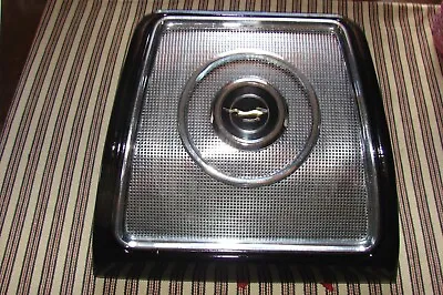 $225 • Buy 1962-1964 2dr,conv  Chevy Impala Rear Seat Speaker Grille Cover & Housing