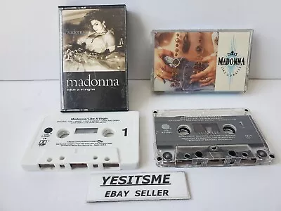 Madonna Cassette Lot: Like A Virgin Like A Prayer • $9.99
