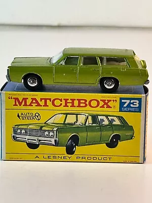 Matchbox No. 73 Mercury Station Wagon With Original Box • $39.95