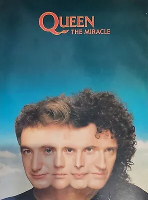 QUEEN -The Miracle- Ultra Rare UK Promo Box Set With Sampler Tape CD Booklet.. • £225