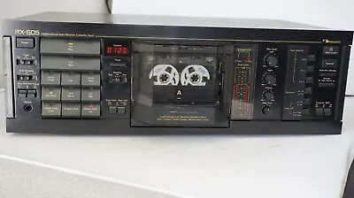 Nakamichi RX-505 3head UDAR Auto Reverse Cassette Deck Dolby BC. !! RESTORED !! • $1825