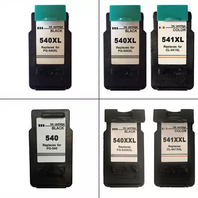PG540 / CL541 / XL / XXL / Black / Colour Ink Cartridges For Canon PIXMA MG3650  • £15.75