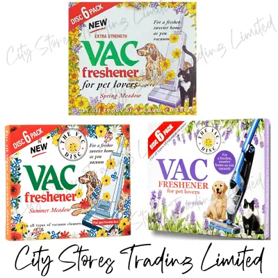 Bulk Vac Vacuum Hoover Air Freshener Scented Pet Friendly Small Odour Remover • £18.05