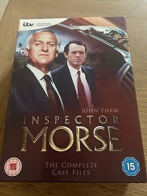 Inspector Morse The Complete Case Files DVD Boxset ITV John Thaw - Free UK P&P • £12.95