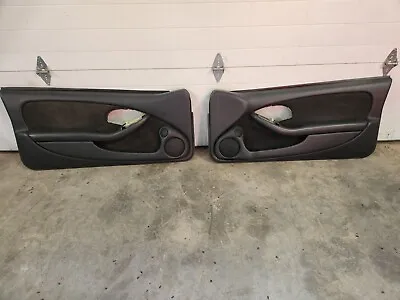 96 Firebird Trans Am GRAY DOOR PANELS 93 95 Graphite LT1 T56 GM OEM Pair #3 • $279.99