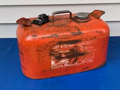 Evinrude Johnson OMC Outboard Cruis-A-Day Portable 6 Gallon STEEL Gas Tank • $29