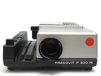 Leica Pradovit P300IR Slide Projector With Colorplan-P2 Cf 1: 2.5/90 + Suitcase • £318.42