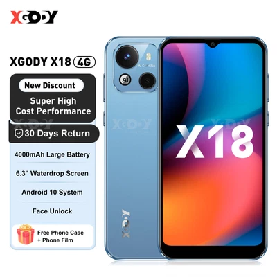 XGODY 6.3  Factory Unlocked Mobile Phones Android 10 Smartphone Dual SIM 4000mAh • $99.99