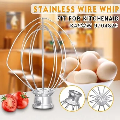 For Kitchen Aid K45WW Wire Whip Beater Mixer Attachment Whisk For KSM90 KSM150 • $20.22