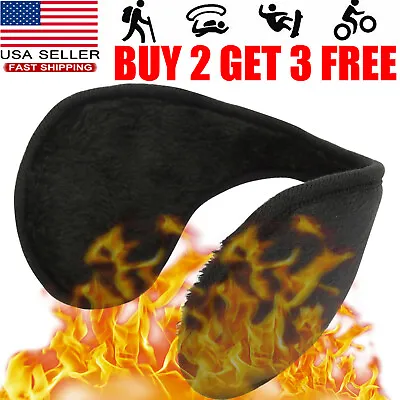 Ear Muffs Winter Ear Warmers Fleece Ski Earwarmer Men Women Behind The Head Band • $5.51