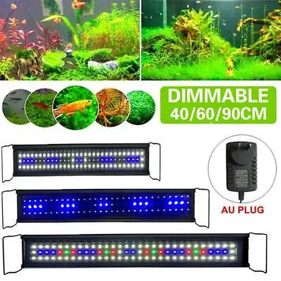 $29.99 • Buy Full Spectrum Aquarium LED Light Lighting Aqua Plant Fish Tank Lamp 40/60/90CM 