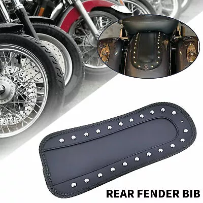 Motorcycle Rivet Leather Rear Fender Bib Solo Seat For Indian Chief Chieftain • $23.73