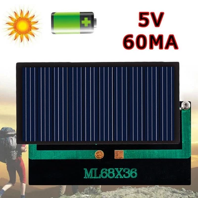 $1.99 • Buy Mini Solar Panel System For DIY Battery Cell Phone E6W Charger New New 5V D1J1