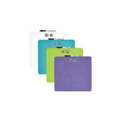 Quartet 14 In. H X 14 In. W Self-Adhesive Magnetic Dry Erase Board Tile Assorted • $14.99