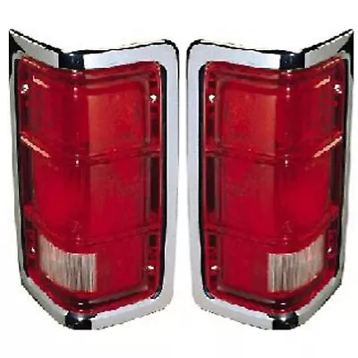 Tail Light Set For 1981-1993 Dodge D150 And W250 Driver And Passenger Side • $59.19