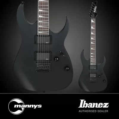 Ibanez RG121DX BKF Electric Guitar (Black Flat) • $399