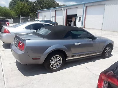 2005-2014 Ford Mustang Vinyl Convertible Top Heated Glass Window Black • $719