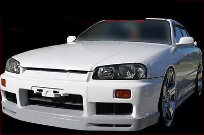 JDM GTR Design STYLE Bumper Lip For Nissan Skyline R34 GTT Er34 HCR34 Ecr34 • $145