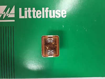 NEW LittelFuse Automotive J Case 25 Amp 58V Low Profile Fuse USA MADE JCASE • $5.29