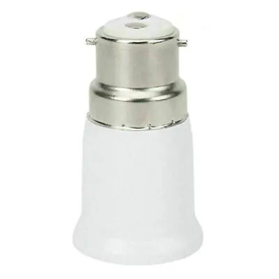 10x B22 To E27 Light Socket Adapter Bayonet Lamp Base To Edison E27 Bulb Screws • $9.99