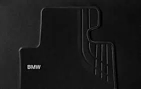 $199 • Buy Front Floor Mat Set F30 In Black/Anthracite Textile Genuine New BMW 51472293355