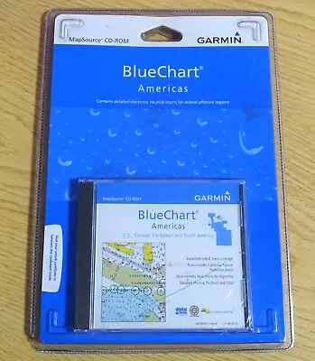 Genuine Garmin Bluechart Americas City Navigator Dvd Maps  Us Canada Caribbean • $96.77