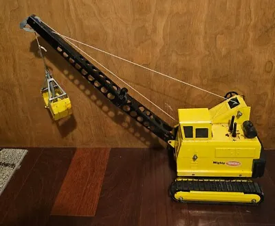 1970s Mighty Tonka Pressed Steel Crawler Crane • $200