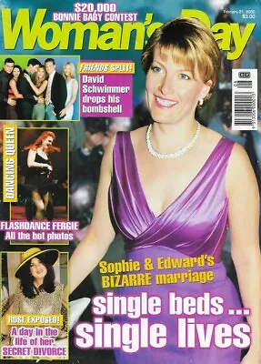 $10 • Buy WOMAN'S DAY - February 21 2000 - NAOMI CAMPBELL Kimberley Davies KEVIN SPACEY