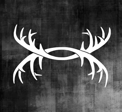 Under Armour Antler Vinyl Decal Hunting You Pick Color • $4
