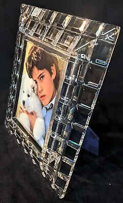 Mikasa Crystal Decorative Tabletop Picture Frame 4  X 6  Photo - Yugoslavia • $19.99