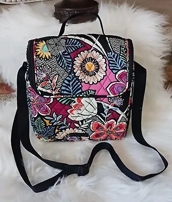 Vera Bradley KAUAI FLORAL Insulated Lunch Cooler Crossbody * Retired * • $35.95