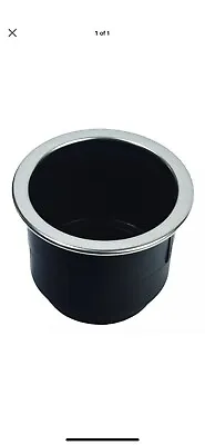 Boat Cup Holder With Stainless Rim 3 5/8  Hole Required- Boat Cup • $3.50