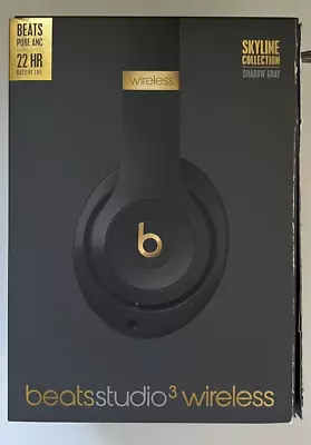 Portable Dr. Dre Beats Studio3 Wireless Over-Ear Headphones Shadow Grey AU • $160