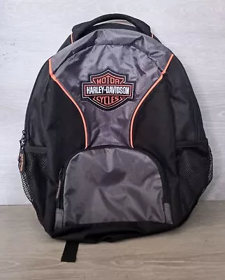 NWOT Harley Davidson Motor Cycles Black Backpack • $29.99