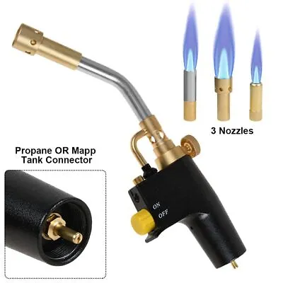 Map Mapp Propane Torch Head TS8000 Trigger Start Welding Flame Brazing Igniter • $39