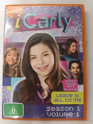 ICarly : Season 1 : Vol 1 (DVD 2009) Br94 • £10.86