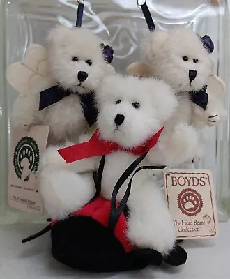 Boyds Bears Mini Plush Lot 1 Giddy-up Ladybug And 2 Flit Angelwish Y2K *READ • $25.75