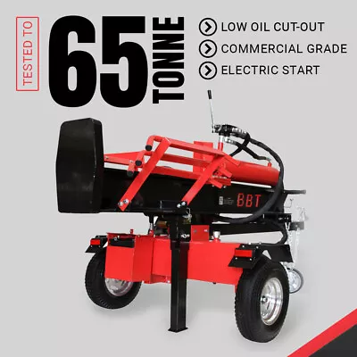 BBT 40/65 Ton Hydraulic Diesel Wood Log Splitter With 10hp BBT Electric Start... • $3133.90