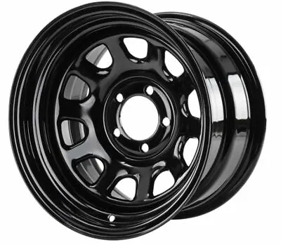 1 New Vision 17X8 5x5 5x127 -12 Gloss Black D Window Wheel/Rim • $98.01