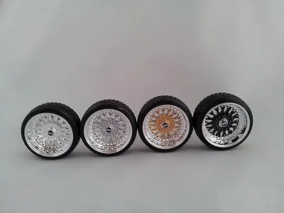 1:18 Scale BBS RS 15 INCH TUNING WHEELS WITH Wheellogos Now Included UNIQUE! • $18.94