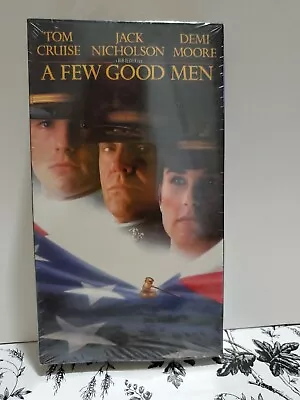A Few Good Men (VHS 1992) Tom Cruise Jack Nicholson Demi Moore NEW SEALED • $4.99