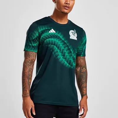 Adidas Mexico Men's Shirt Athletic Soccer Green Jersey Top #370 #220 • $39.95