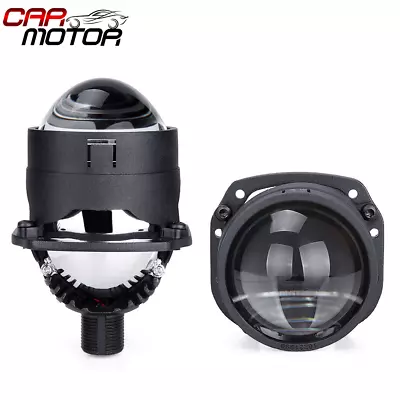 2PCS Bi LED Projector Lens 2.5  Headlight Retrofit H4 H7 9003 HB2 9005 9006 • $0.01