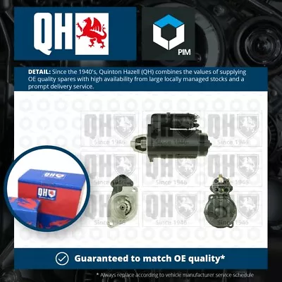 Starter Motor Fits MG MGB GT 3.5 72 To 77 15G QH Genuine Top Quality Guaranteed • $110.62