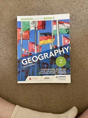 Geography Edexcel Alevel Book 2 (Third Edition) School Textbook Revision Study • £10