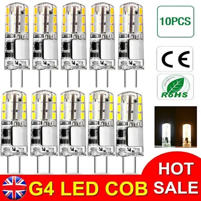 £7.95 • Buy 10X G4 LED Bulbs Capsule Replace Halogen Bulb DC 12V SMD Light Corn Bulb Lamp UK