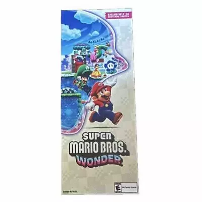 Super Mario Bros. Wonder Translite Promo Display • $80